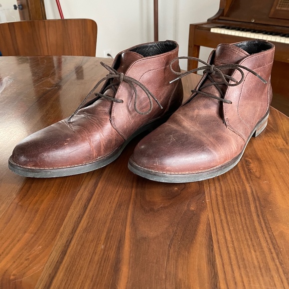 11 Felix Chukka, Rhodes Footwear, Rust - Picture 1 of 7